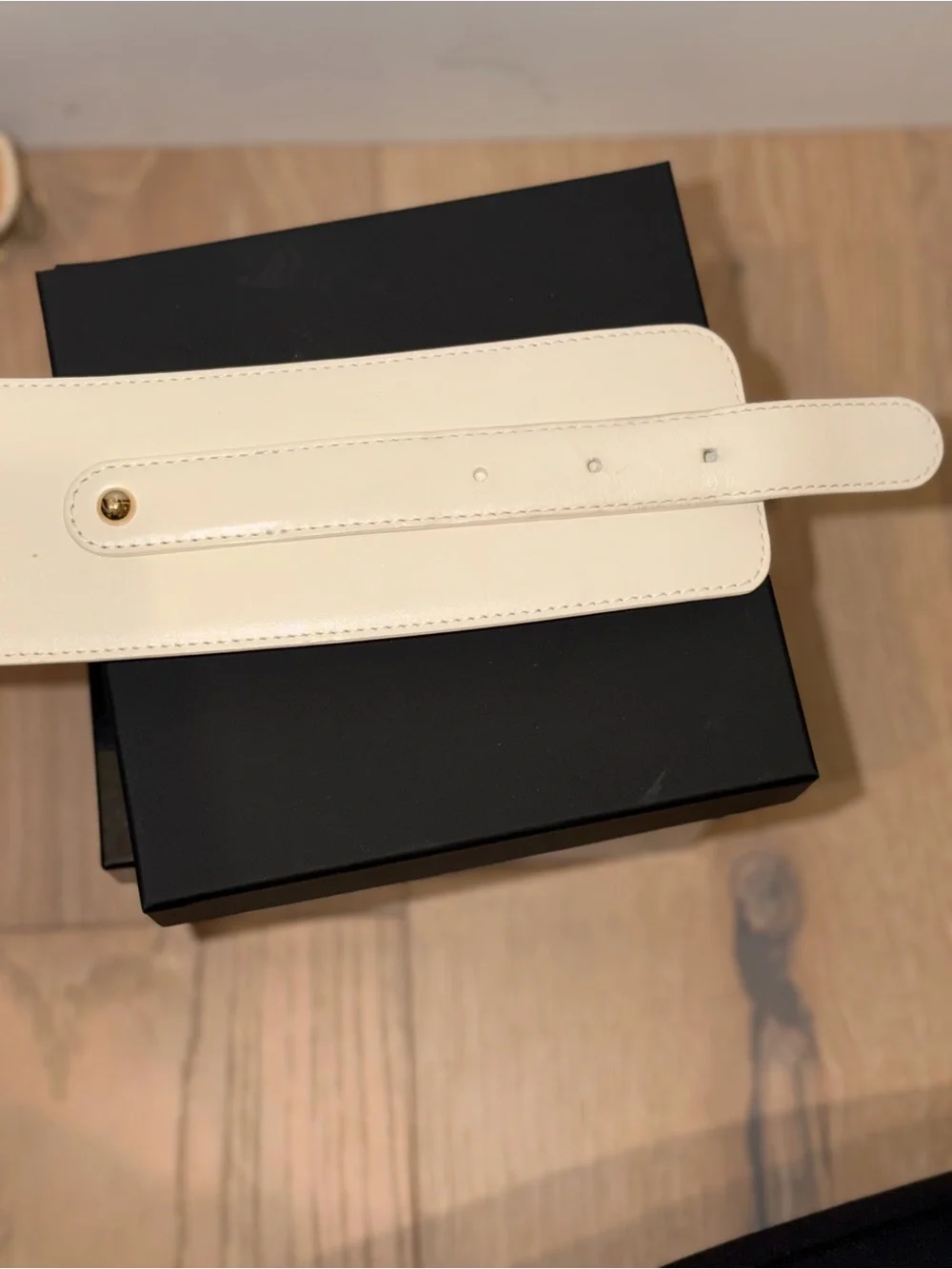 Celine leather belt